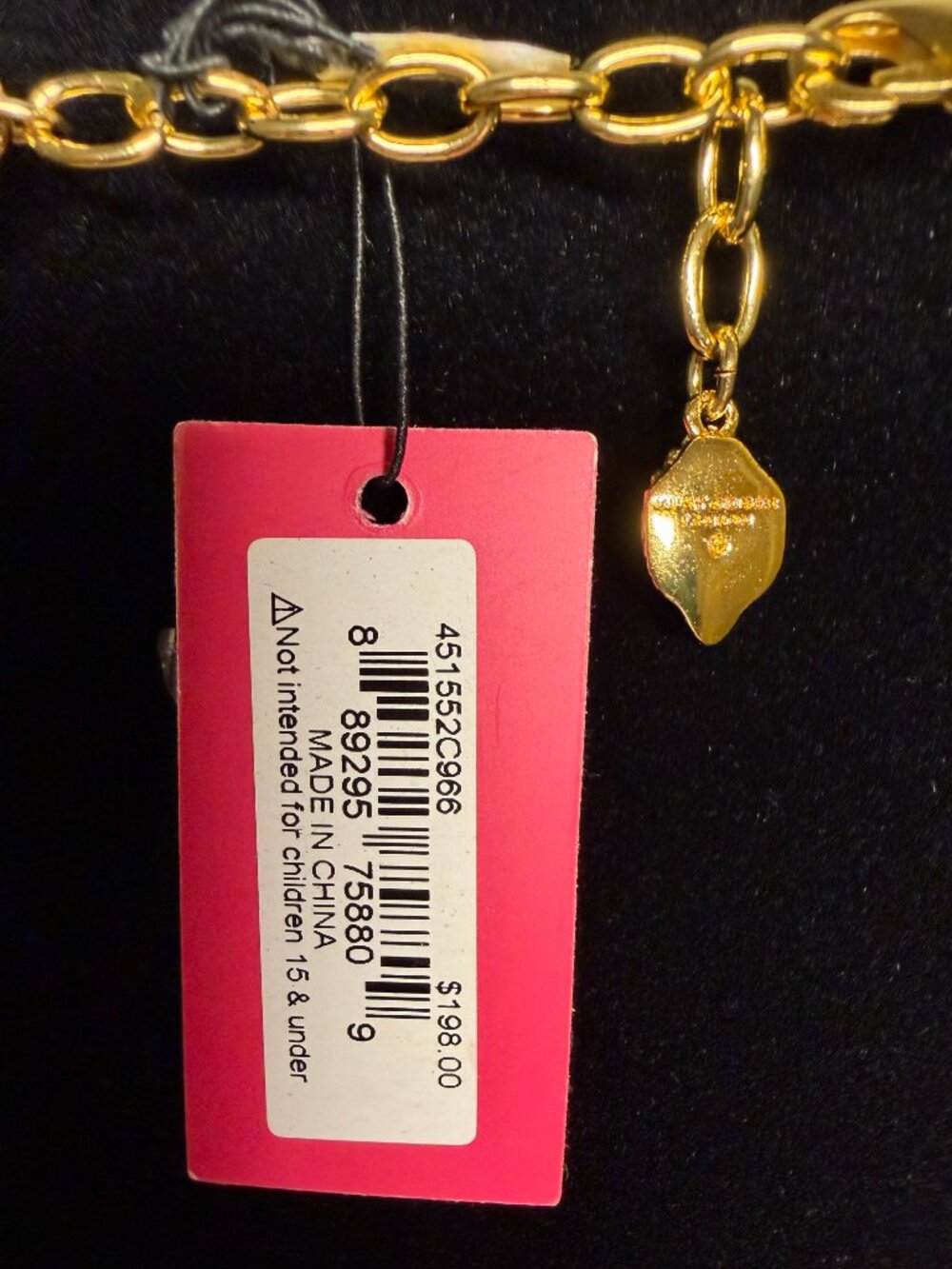 XL Heart Locket Necklace by Kurt Geiger London NWT - Picture 5 of 8